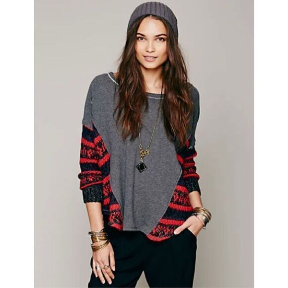 Free People - Beautiful Sinner
Pullover Shirt Sweatshirt size S - Picture 7 of 9